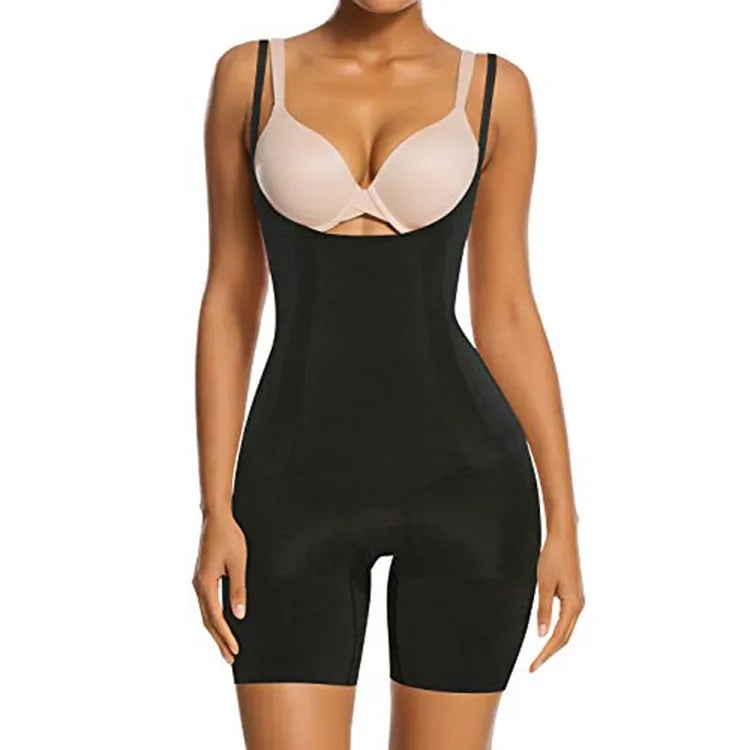 Women's Fashion Solid Color Tight One-Piece Shapewear