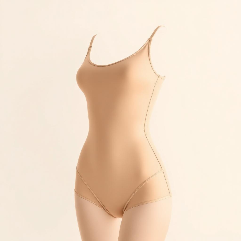 Sculpting Bodysuit - Nude seamless shapewear bodysuit