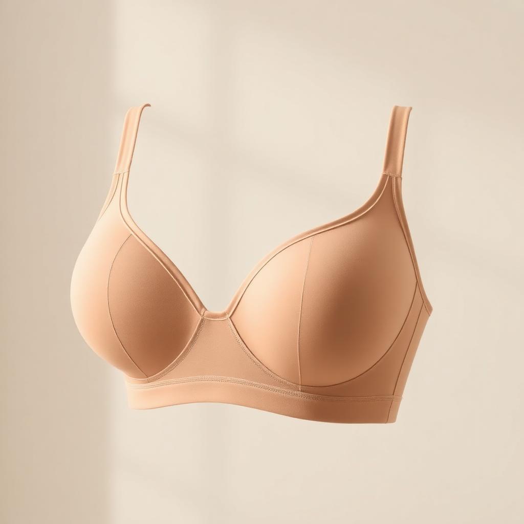 Sculpting Wireless Bra - Nude support bra